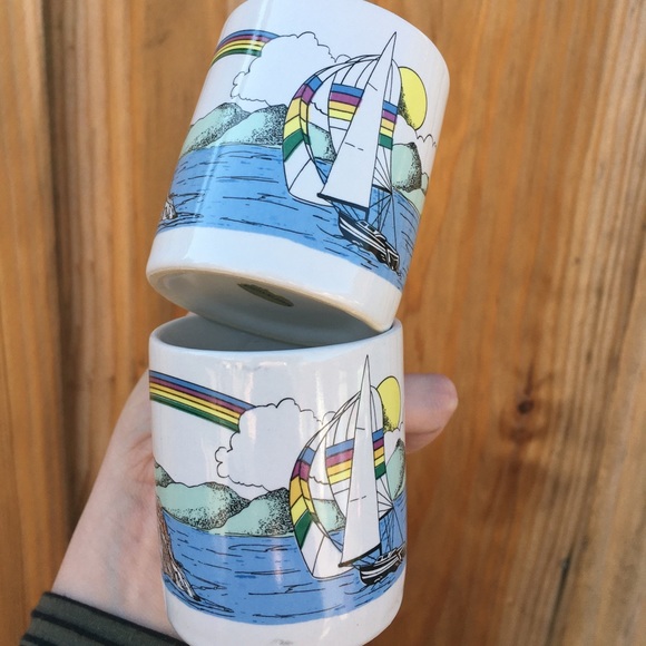 1983 Monterey Peninsula Espresso Cups (set of 2) - Picture 2 of 8